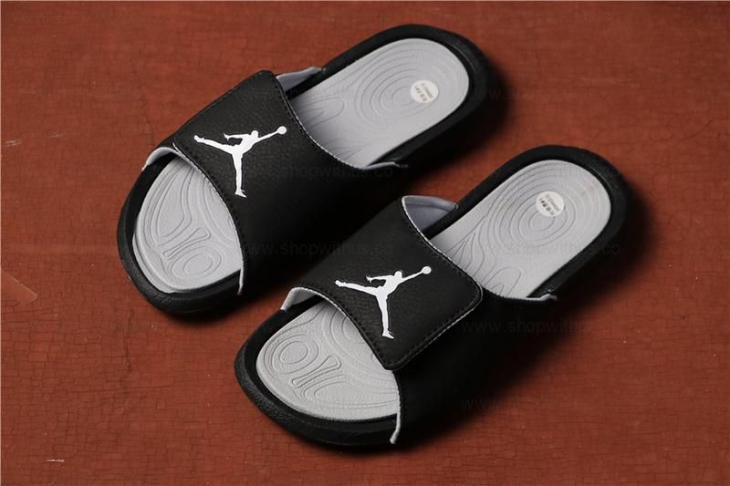 Air Jordan Hydro 6 Slide - Black/Grey