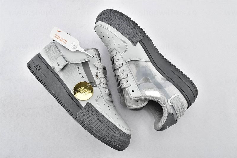 NikeAir Force 1 AF1 Low Type - Grey Fog