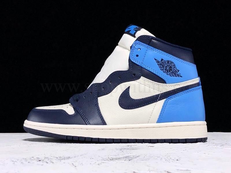 Air Jordan 1 AJ1 Retro High - Obsidian UNC