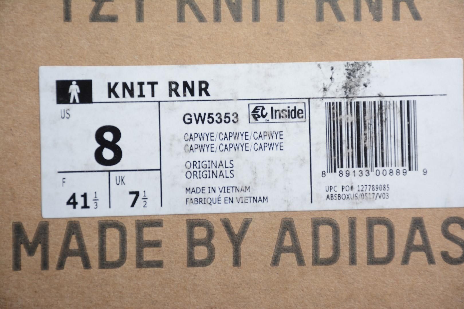 adidasMENS Yeezy Knit RNR - Sulfur