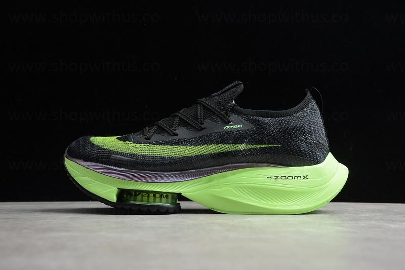 NikeRunning Air Zoom Alphafly NEXT% - Electric Green