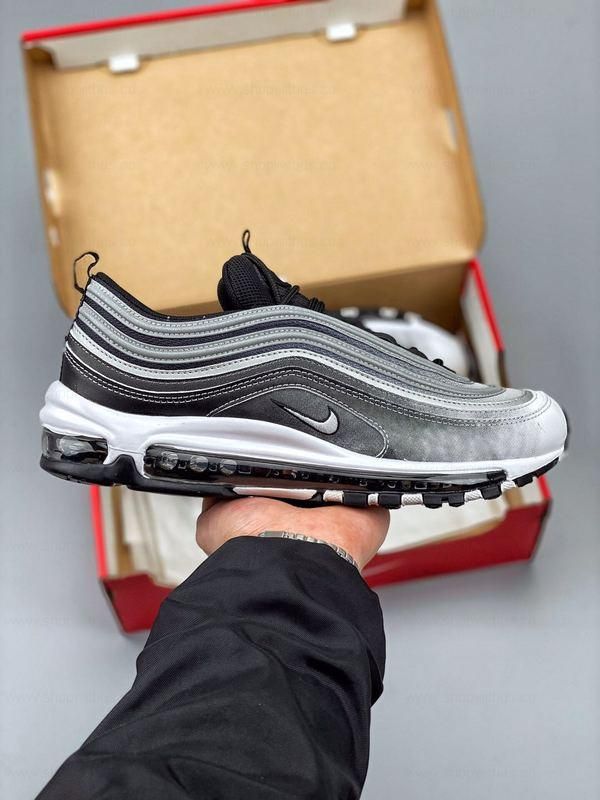 NikeAir Max 97 Faded - Black/Reflect Silver