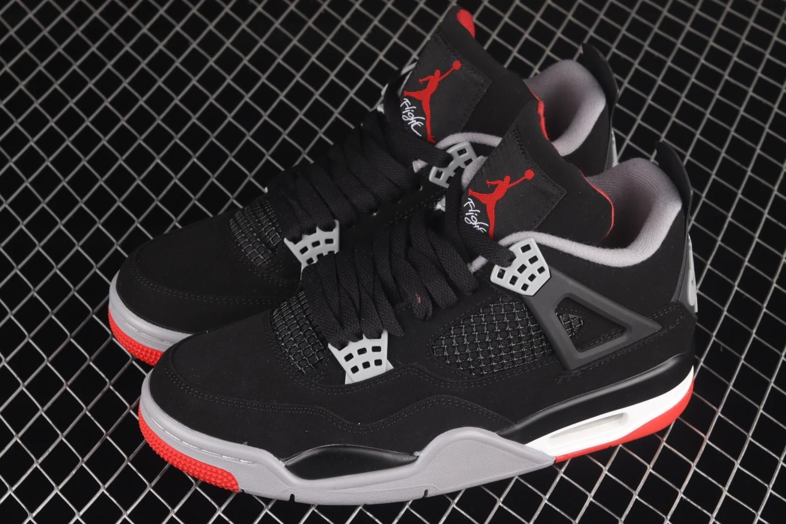 Air Jordan 4 AJ4 Retro - Bred