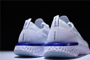 NikeUnisex Epic React Flyknit Running Shoes - Fusion White