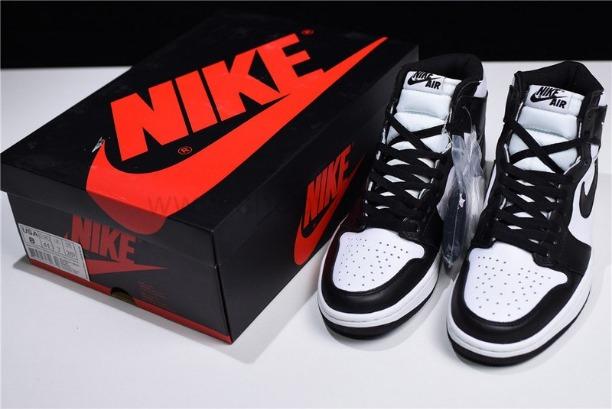 WMNS Air Jordan 1 AJ1 Retro OG High - Black/White