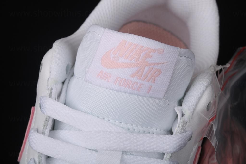 NikeAir Force 1 AF1 Low - White/Pink Foam