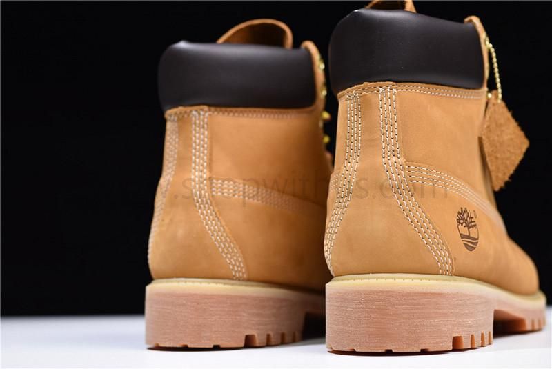 Timberland 6 Inch Leather Boot - Wheat Nubuck