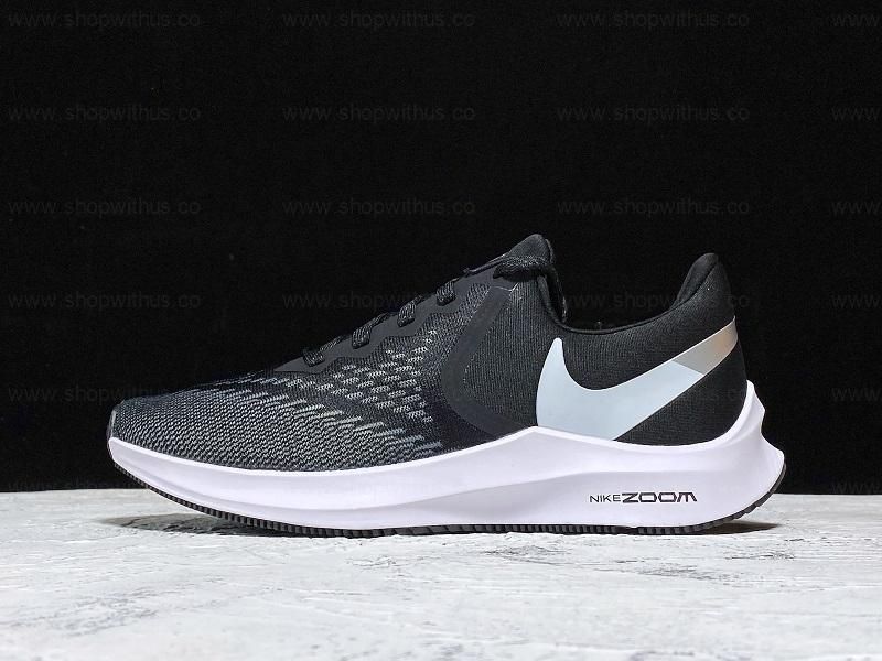 NikeRunning Zoom Winflo 6 Black - White/Dark Grey
