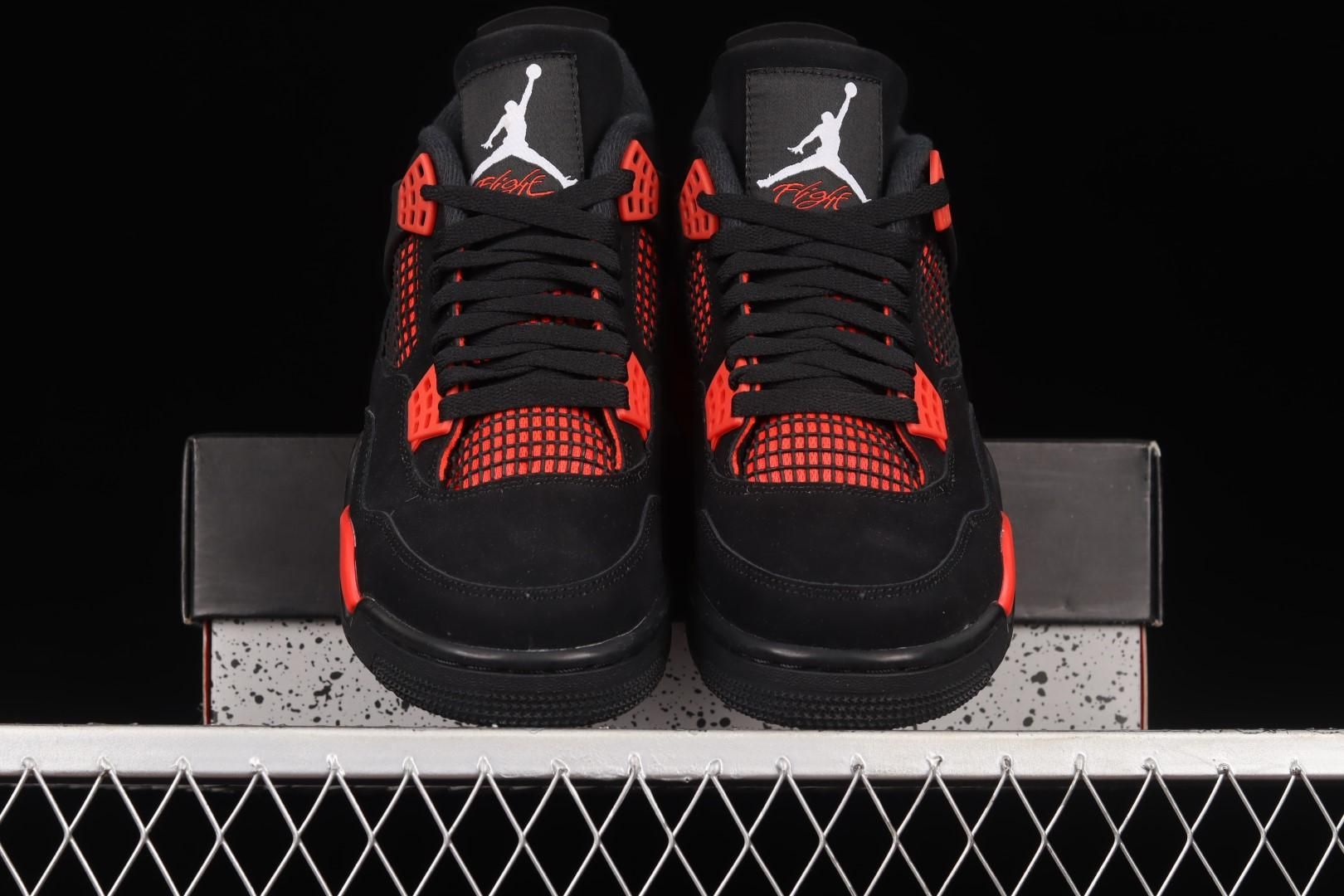 Air Jordan 4 AJ4 Retro - Red Thunder