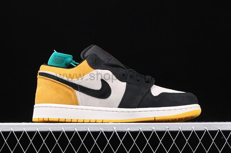 Air Jordan 1 AJ1 Low - Sail/University Gold