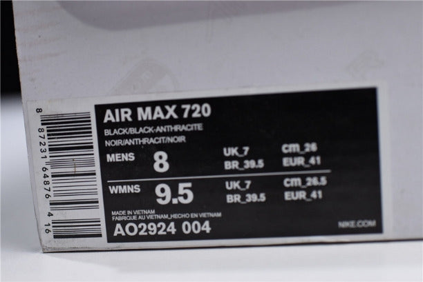 NikeMen's Air Max 720 - Total Eclipse