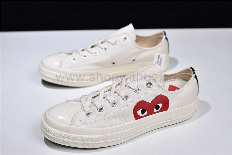 Comme des Garcons Play x Converse Chuck Taylor All-Star 70s Low - White