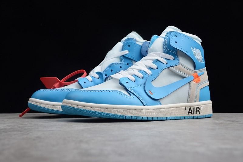 Off White x Air Jordan 1 AJ1 Retro High OG - UNC