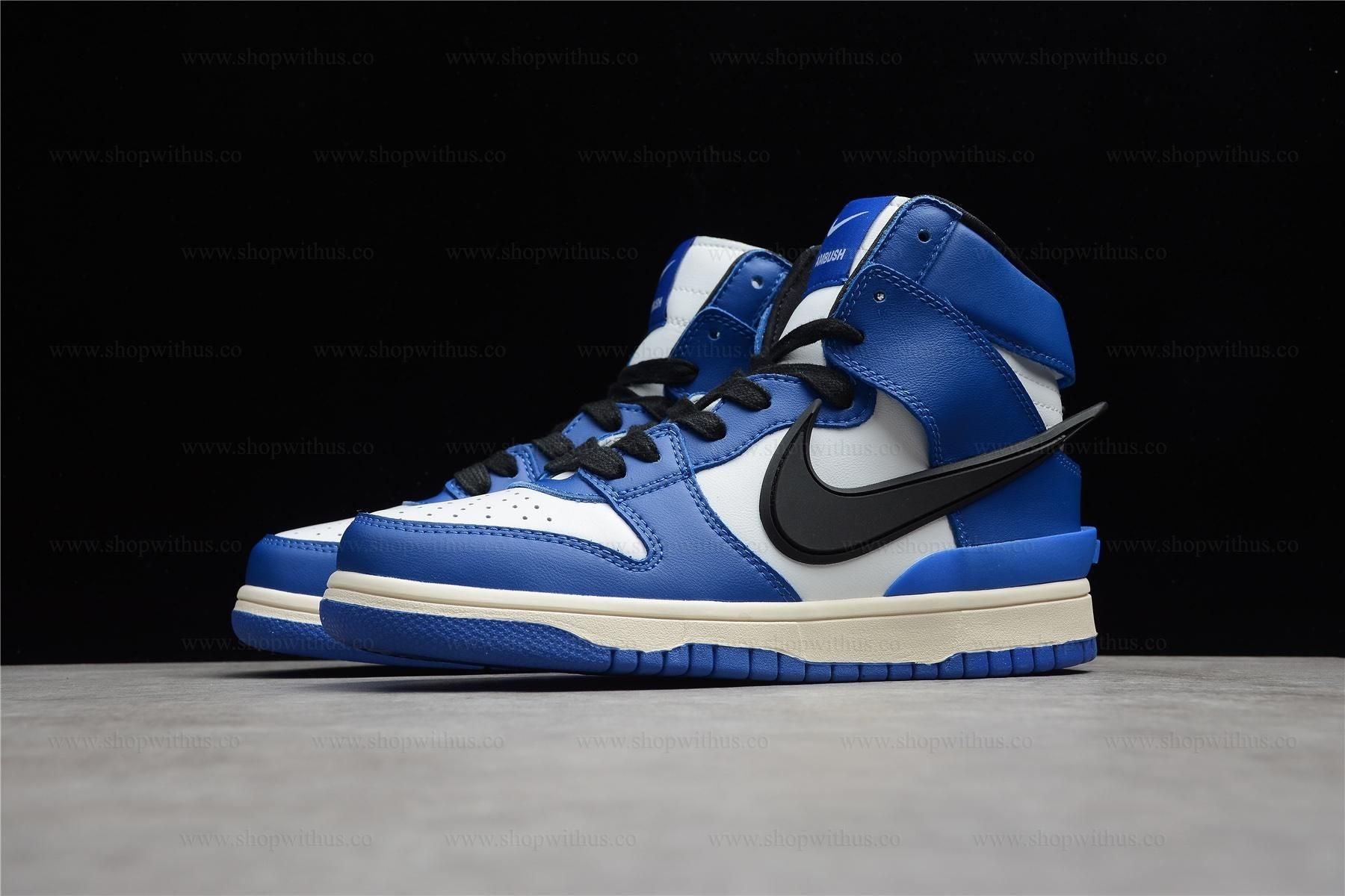 AMBUSH x NikeDunk High - Deep Royal