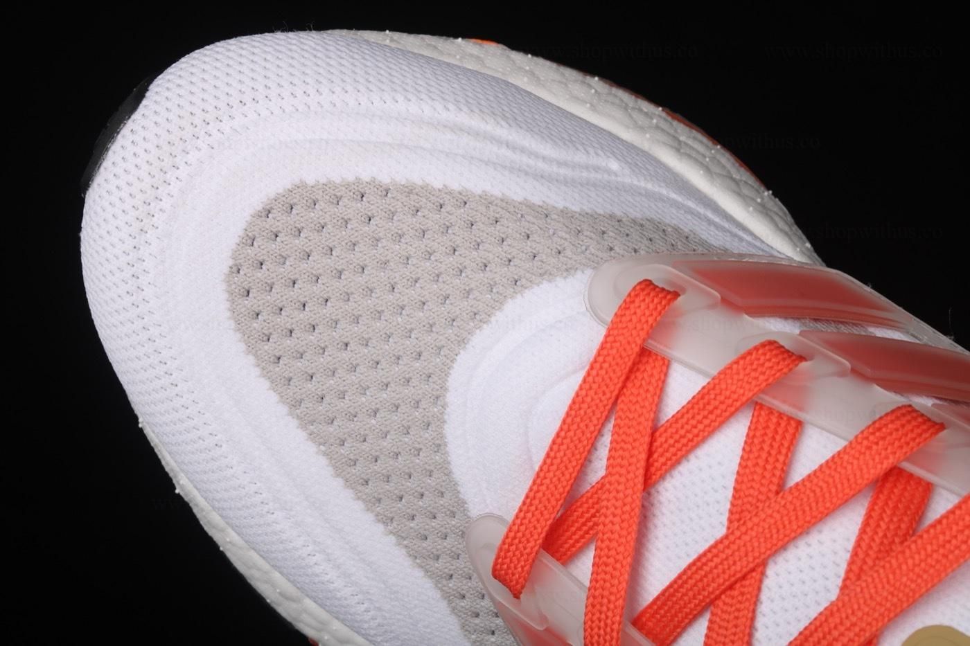 adidasMen's Ultraboost 21 - Cloud White/Orange