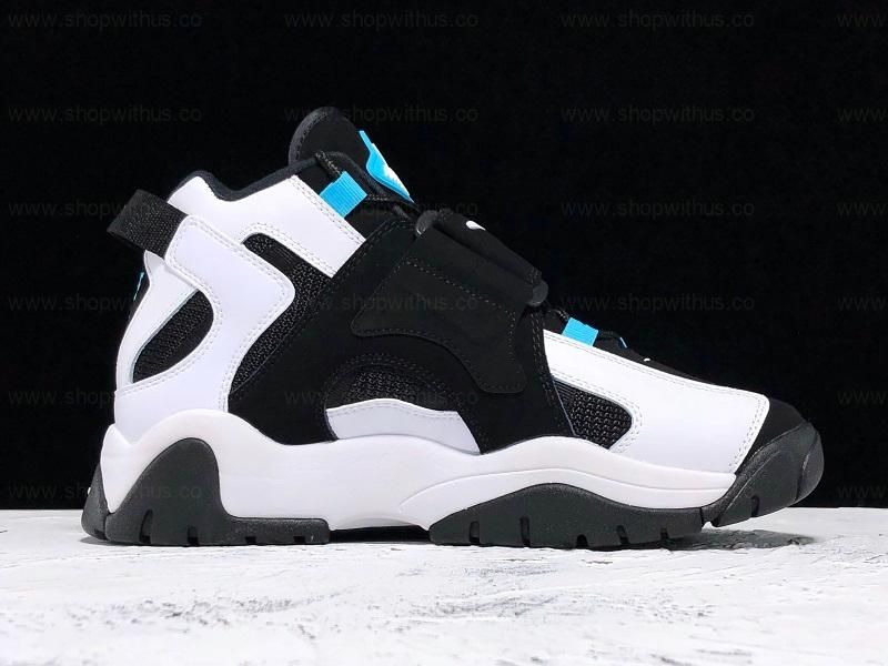 NikeAir Barrage Mid - Black/Aqua