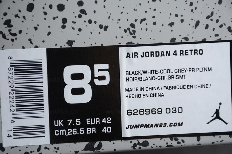 Air Jordan 4 AJ4 Retro - Fear Pack