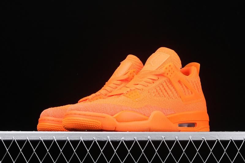 Air Jordan 4 AJ4 Flyknit - Orange