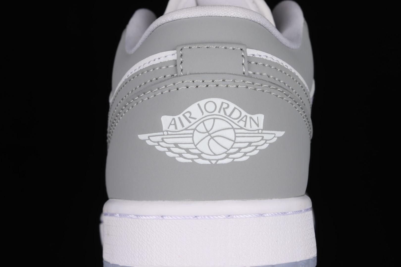 Air Jordan 1 AJ1 Low - Wolf Grey