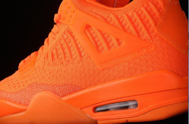 Air Jordan 4 AJ4 Flyknit - Orange