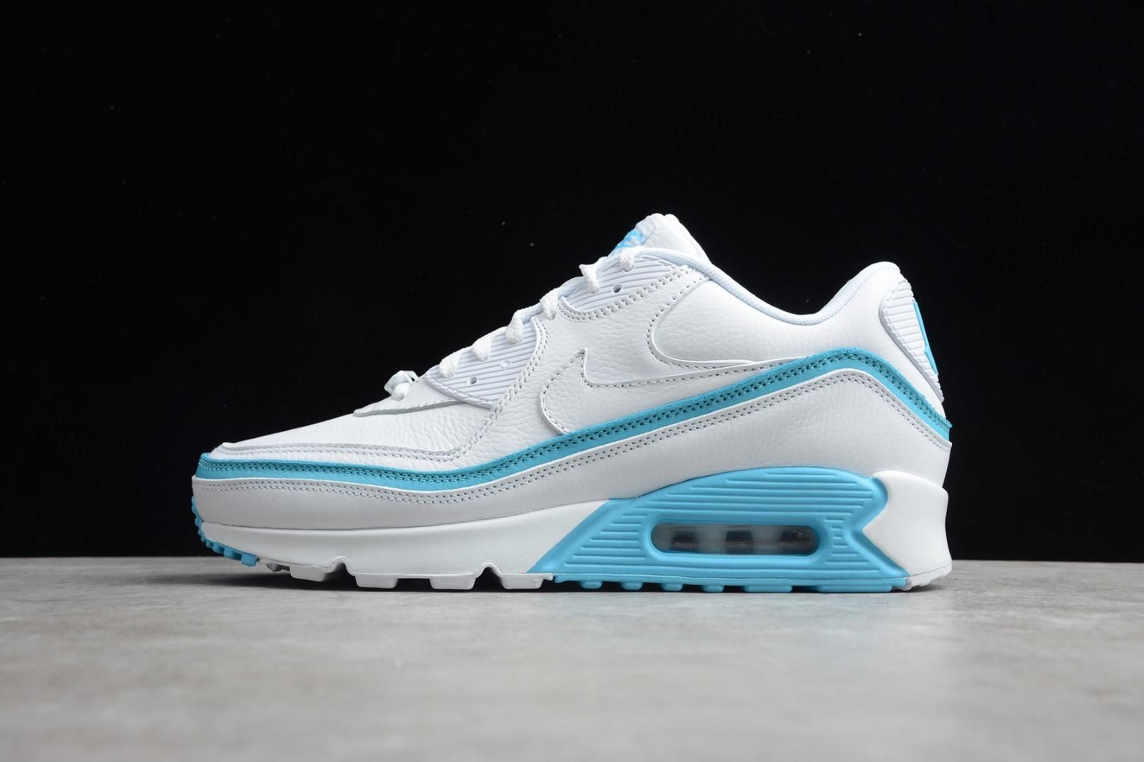 Undefeated x NikeAir Max 90 - White/Blue Fury