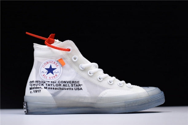 The 10: Off-White x Converse Chuck Taylor - Clear/White/White