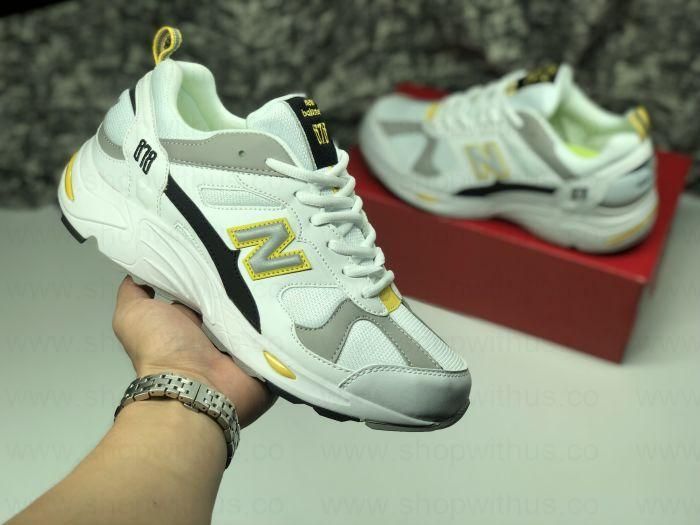 New Balance 878 - White/Yellow