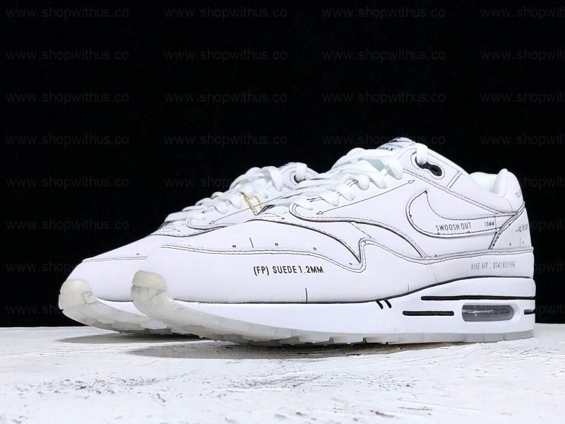 NikeAir Max 1 Tinker - Schematic White