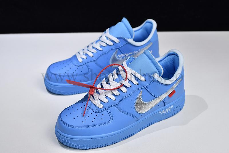 NikeAir Force 1 Low Off-White MCA - University Blue