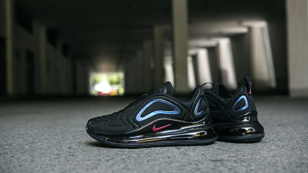 NikeMen's Air Max 720 - Black/Purple/Pink