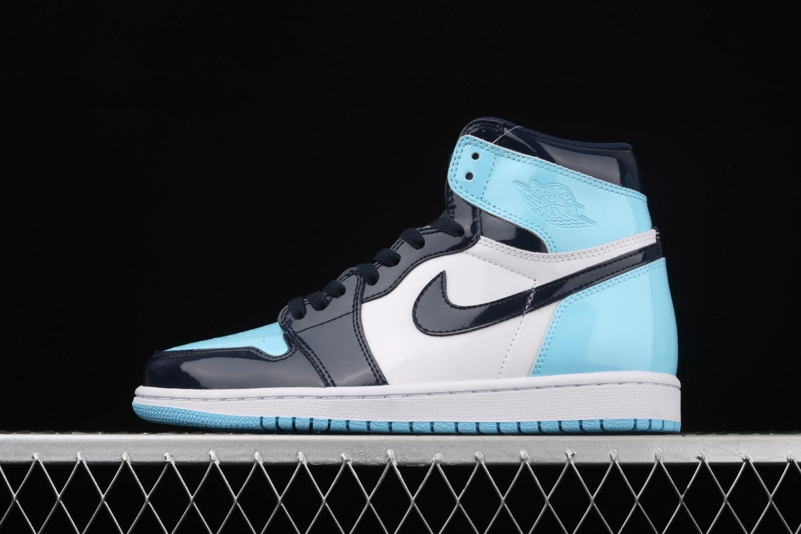 Air Jordan 1 AJ1 Retro High Patent - UNC