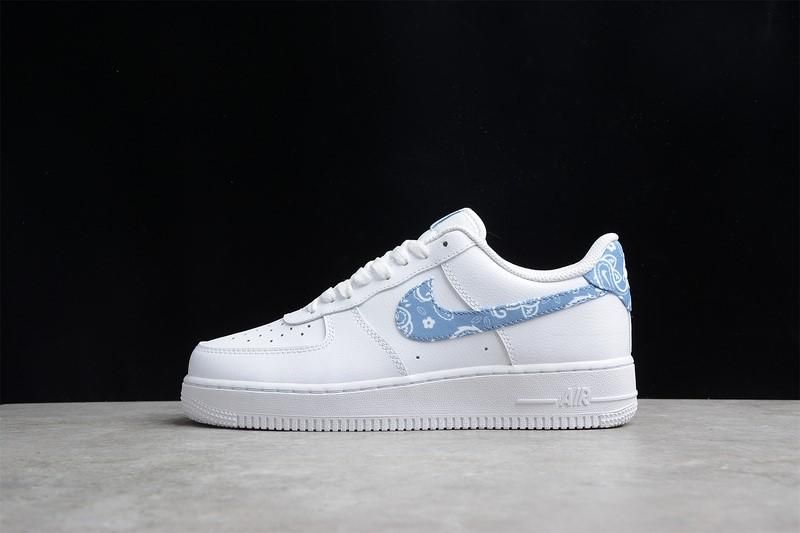 NikeAir Force 1 AF1 Low Worn Blue