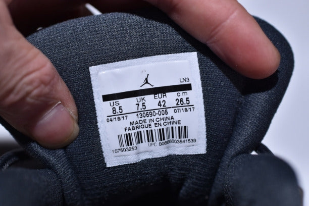 Air Jordan 12 AJ12 Retro Basketball Shoes - Dark Grey