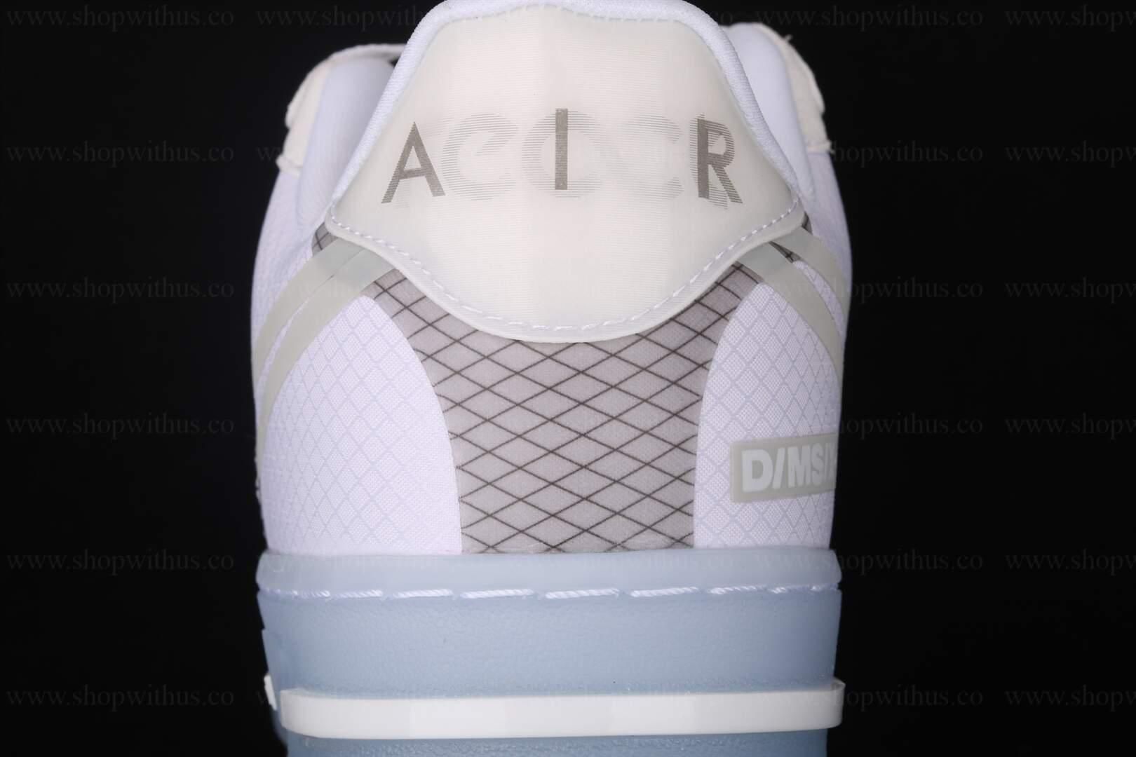 NikeAir Force 1 AF1  React - White Light Bone