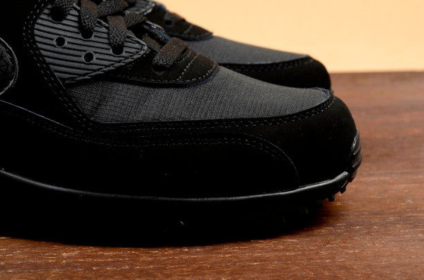 NikeMen's Air Max 90 Essential Running Shoe - Triple Black