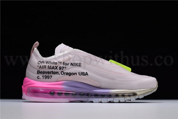 OFF WHITE x NikeAir Max 97 Elemental Rose Serena - Queen