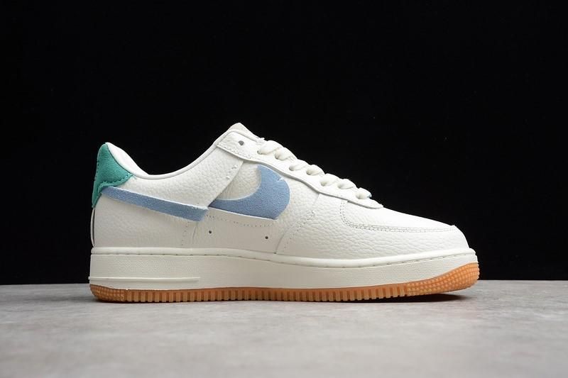 NikeMens Air Force 1 AF1 Vandalized - "Sail Mystic Green"