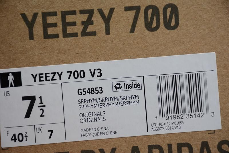 adidasMen's Yeezy 700 v3 - Safflower