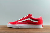 Vans Old Skool Shoes-Red