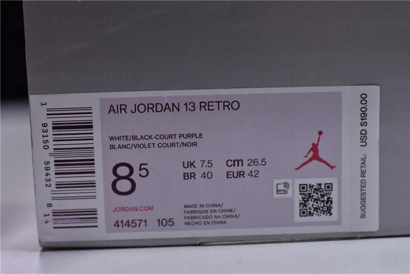 Air Jordan 13 AJ13 Retro - Lakers