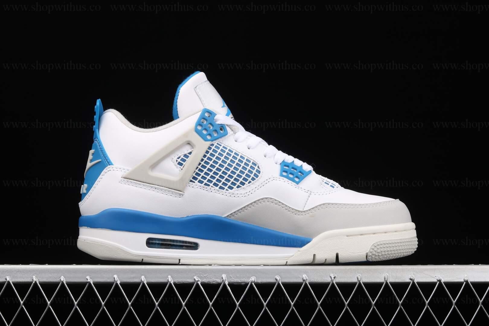 Air Jordan 4  AJ4 Retro - Military Blue