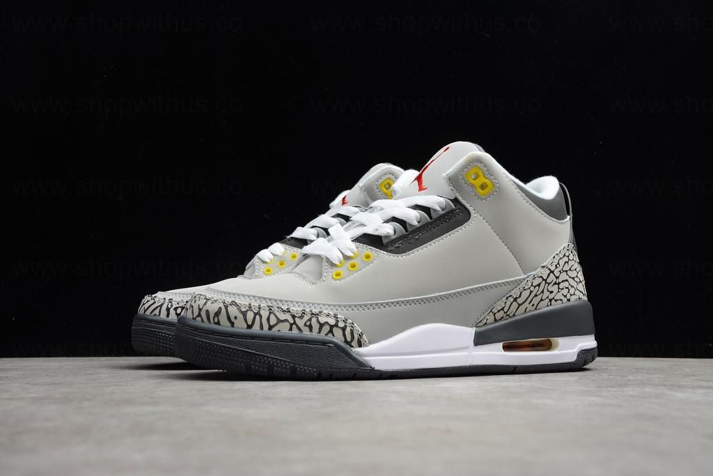 Air Jordan 3 AJ3  - Cool Grey