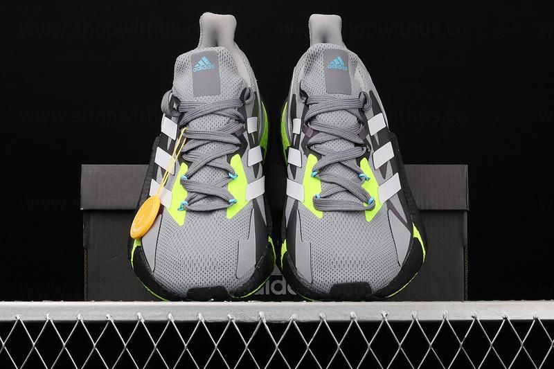 adidasMen's X9000L4 - Grey/Volt