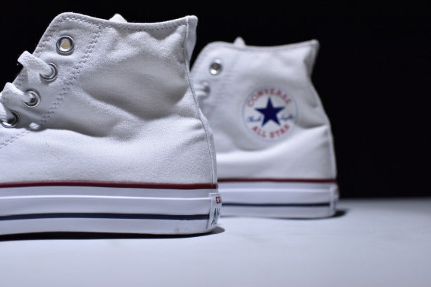 WMNS Converse Chuck Taylor All Star Basic Canvas Sneaker Hi - White