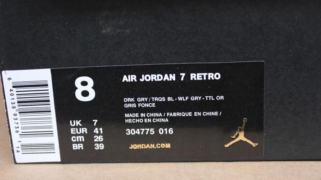 Air Jordan 7 AJ7 Retro - Barcelona Days
