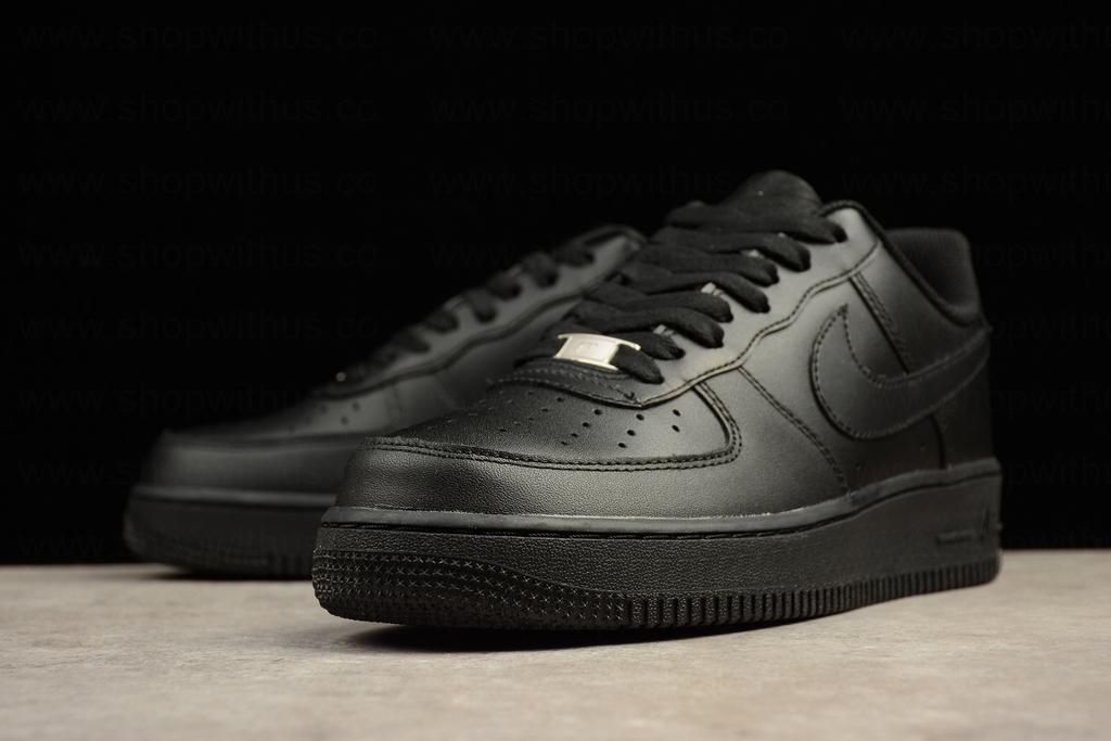 (Synthetic Leather)NikeAir Force 1 AF1 Short - Triple Black