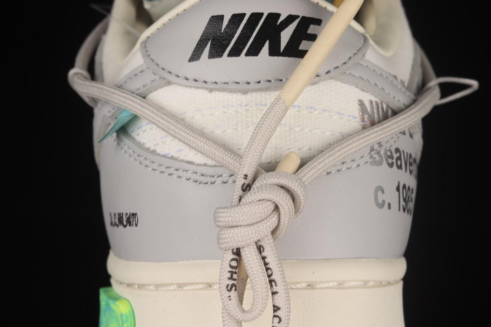 Off White X NikeMens Dunk Low - Lot 42