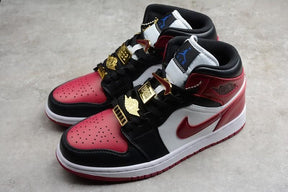 WMNS Air Jordan 1 AJ1 Mid SE - Dark Beetroot