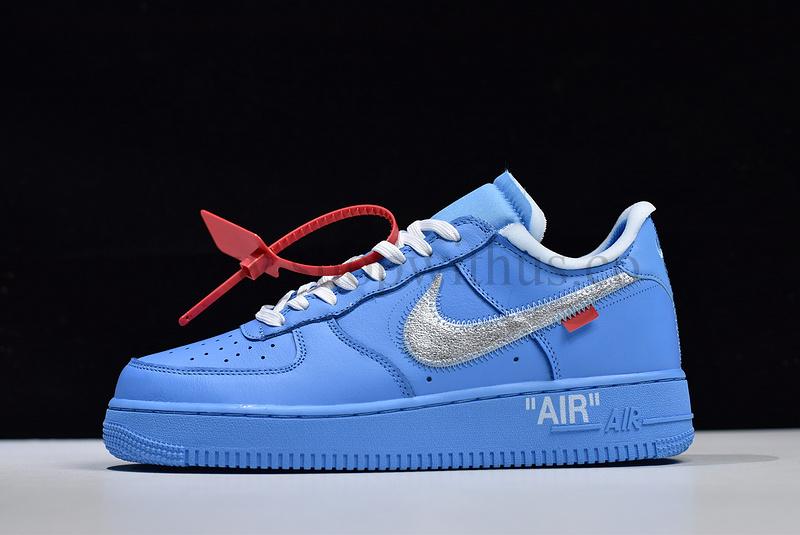 NikeAir Force 1 Low Off-White MCA - University Blue