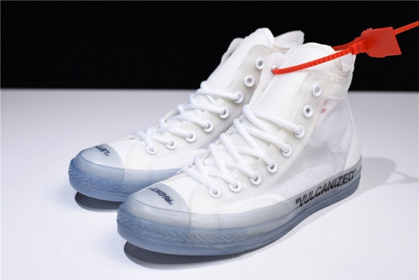 The 10: Off-White x Converse Chuck Taylor - Clear/White/White